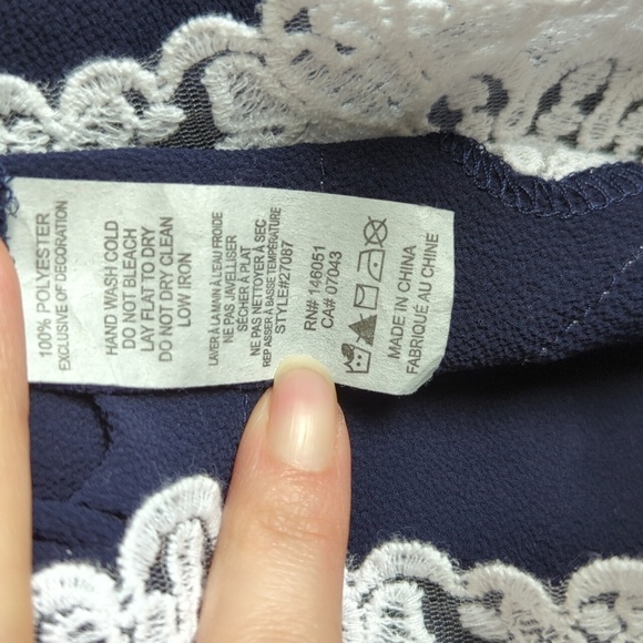 Monteau Los  Angeles Lace Top S - Picture 5 of 5